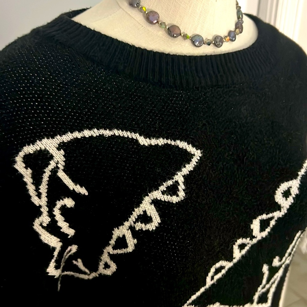 T-Rex Blue Dragon Sweater - Picture 4 of 10